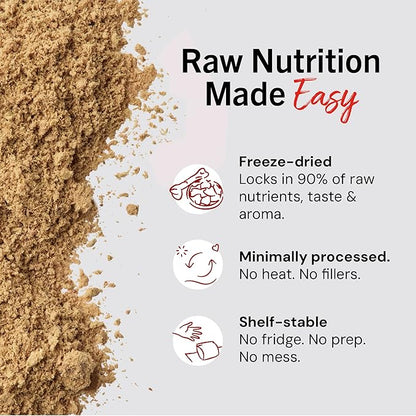 Stella & Chewy's Freeze-Dried Raw Marie's Magical Dinner Dust - Premium Chicken Dog Food Topper with Organic Fruits & Vegetables - Perfect for Picky Eaters - 7oz