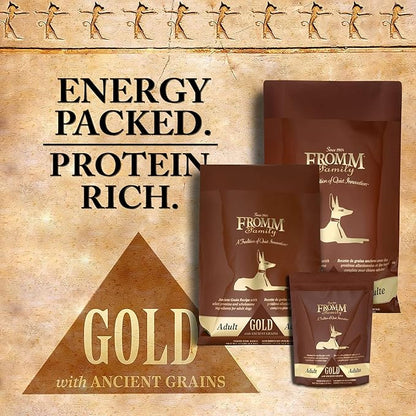 Fromm Adult Gold with Ancient Grains Dog Food - Premium Dry Dog Food - Chicken Recipe - 30 lb