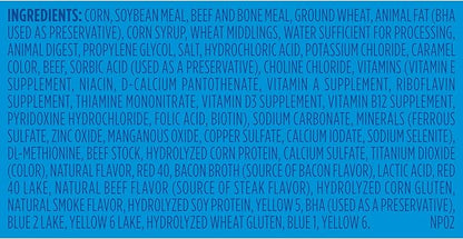 Kibbles 'n Bits Savory Bacon & Steak Flavor Dry Dog Food, 3.5 lb. Bag (Pack of 2)