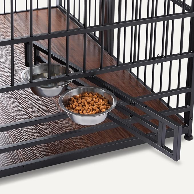 Amazon Basics Furniture Style Dog Crate, 48 Inches