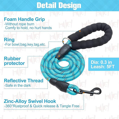 BEAUTYZOO Small Dog Harness and Leash Set,Step in No Choke No Pull Soft Mesh Dog Harnesses Reflective for Extra-Small Medium Puppy Dogs and Cats, Plaid Vest Harness for XS S Pets, Blue S