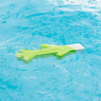 Fringe Studio Stick with ME Lime/White Rubber Dog Toy, Pet Shop Collection (518034)