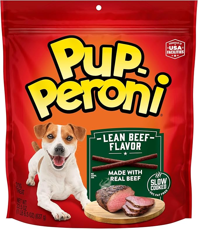 Pup-Peroni Lean Beef Flavor Dog Treats, 22.5 Oz. Bag
