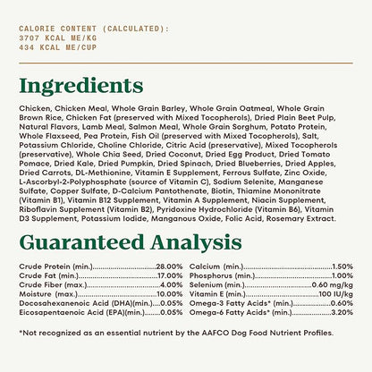 Nutro Ultra High Protein Dry Puppy Food, Chicken, Lamb and Salmon, Dry Dog Food with a Trio of Proteins, 3.5 lb. Bag