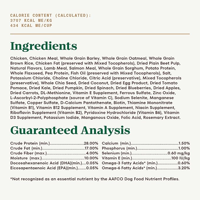 Nutro Ultra High Protein Dry Puppy Food, Chicken, Lamb and Salmon, Dry Dog Food with a Trio of Proteins, 22 lb. Bag