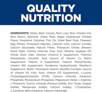 Hill's Prescription Diet k/d Kidney Care Wet Dog Food, Beef & Vegetable Stew, 5.5 oz. Cans, 24-Pack