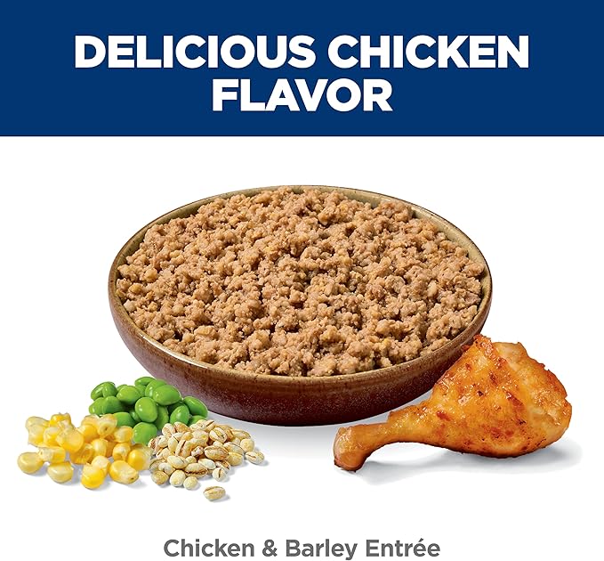 Hill's Science Diet Adult 1-6 Wet Dog Food, Chicken & Barley, 13 oz. Cans, 12-Pack