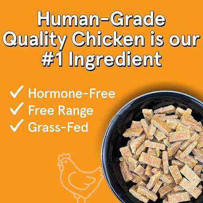 TRMC Real Meat Air Dried Dog Food w/Real USA Chicken - Four 2lb Bags of Grain-Free Real Meat Dog Food Sourced from Free-Range, Cage Free Chicken - Digestible, All Natural, High Protein