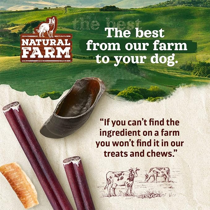 Natural Farm Nail-Free Chicken Feet Dog Treats (40 Pack), 100% Free-Range Air Dried Chicken Feet, No Nails, Fully Digestible, High Protein, Low Calorie, Joint Support, Single Ingredient