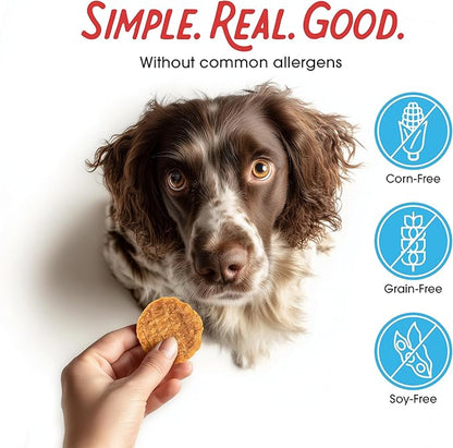 Farmland Traditions Dogs Love Chicken Jerky Dog Treats with Only 3 Ingredients and No Fillers, 2 Pound (Pack of 1) Bag.