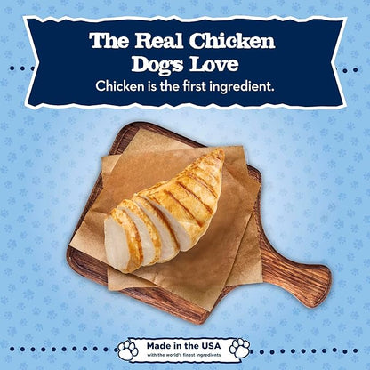 Blue Buffalo Baby Blue Natural Small Breed Puppy Dry Dog Food, Healthy Growth Formula with DHA, Chicken and Oatmeal Recipe, 4-lb Bag