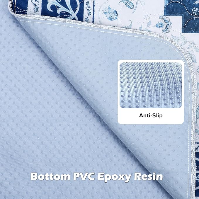 INVENHO 2PACK Washable Pee Pads for Dogs 72"x72" Reusable Dog Pads Extra Large Upgrade Non-Slip Dog Pee Pads Heavy Absorbency Puppy Pee Pads Quick Dry Whelping Pads/Waterproof Puppy Training Pad
