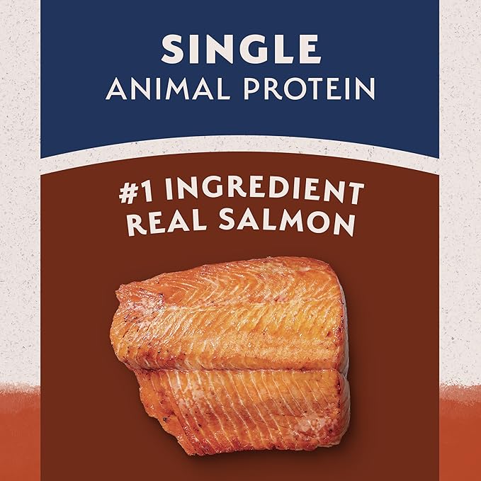 Natural Balance Limited Ingredient Adult Grain-Free Dry Dog Food, Salmon & Sweet Potato Recipe, Single Protein, Sensitive Stomach & Skin Support that is Vet Recommended, 24lb (Pk of 1)