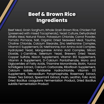 VICTOR Super Premium Dog Food – Select Beef Meal & Brown Rice Formula for Immune and Gut Health – Gluten-Free Beef Meal Dry Dog Food for All Normally Active Dogs of All Life Stages, 40 lbs