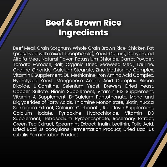 VICTOR Super Premium Dog Food – Select Beef Meal & Brown Rice Formula for Immune and Gut Health – Gluten-Free Beef Meal Dry Dog Food for All Normally Active Dogs of All Life Stages, 5 lbs