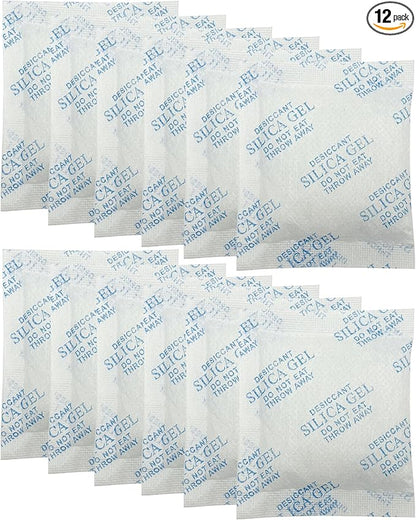 12-Pack Replacement Desiccant Bags for PETLIBRO Automatic Pet Feeders Cat Dog Feeders Desiccant Bag (12)