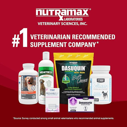 Nutramax Crananidin for Dogs, Urinary Tract Health and Bladder Health Support, Cranberry Supplement for Dogs of all Breeds and Sizes, Chewable Tablets, 75 Count