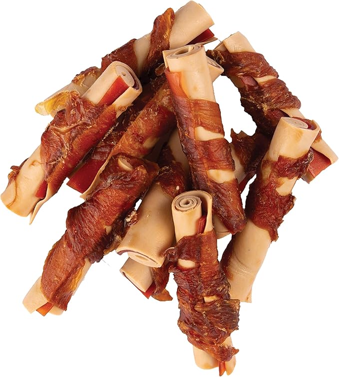 SmartBones Mini Chicken-Wrapped Sticks For Dogs, Rawhide-Free, 15 Count