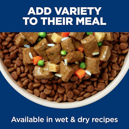 Hill's Science Diet Adult 1-6 Wet Dog Food, Chicken & Beef, 13 oz. Cans, 12-Pack