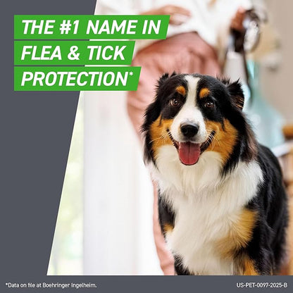 FRONTLINE Plus for Dogs Flea and Tick Treatment (Small Dog, 5-22 lbs.) 8 Doses (Orange Box)