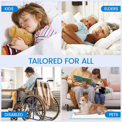 30” x 36” Disposable Underpads, 6 Layers Super Absorbent Leakproof Bed Pads for Adults and Pets Quick-Drying Incontinence Pads, Dog Pee Pads Extra Large - 10 Count
