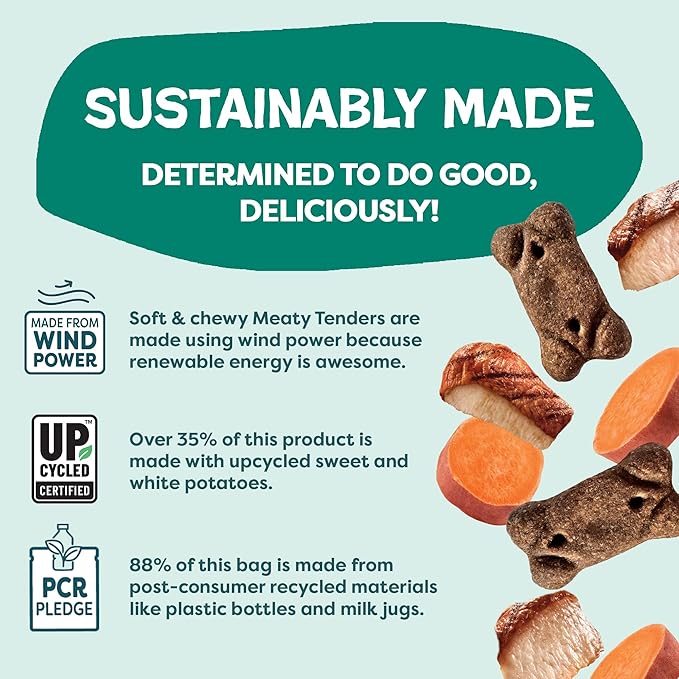 Shameless Pets Soft & Chewy Dog Treats, Lucky Ducky Meaty Tenders, 8oz – Real Duck is 1st Ingredient – Grain Free, No Corn or Soy – Digestive Support – for Small, Medium & Large Dogs