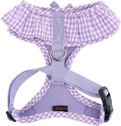 Puppia Vivien Dog Harness A (Over-the-Head) Fashionable Mesh Spring Summer Harness for Small Dogs, Violet, X-Small
