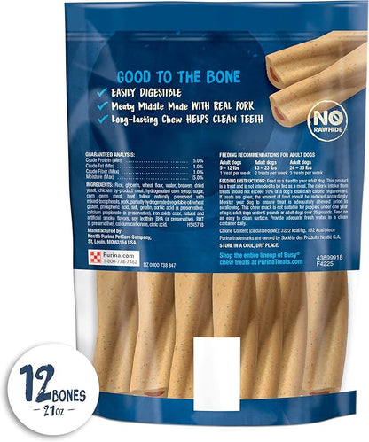Busy Purina Busy Made in USA Facilities Small Breed Dog Bones, Mini - 12 ct. Pouch