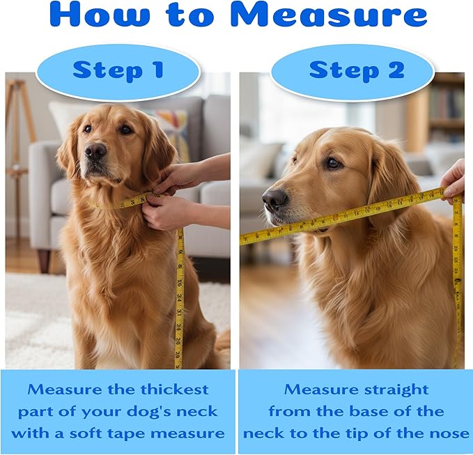 Soft Dog Cone Collar - Adjustable Recovery Padding Cone for Small Dogs After Surgery to Stop Licking, Breathable Lightweight Elizabethan Protective Neck Collar for Pet Cat Puppy (M)