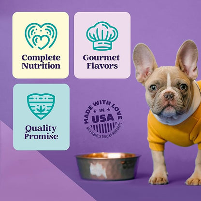 A Strong Heart Wet Dog Food Variety Pack, Ribeye Cuts in Gravy & Chicken and Rice Dinner, Made with Real Beef & Chicken, Made in The USA, 13.2 oz Can (Pack of 12)