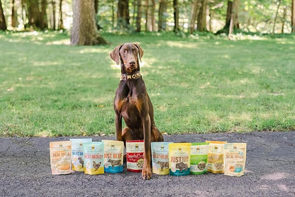 Freeze Dried Dog & Cat Treats – Beef, Single Ingredient, All-Natural, USA Sourced, Human-Grade, Grain-Free High-Protein Training Treats, 3 oz