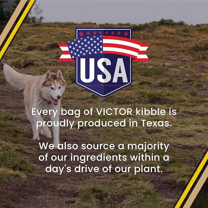 VICTOR Super Premium Dog Food – Multi-Pro Dry Canine Food – Gluten Free Dog Kibble with Beef, Chicken and Pork Protein for Normally Active Dogs – All Breeds and All Life Stages, 5 lb