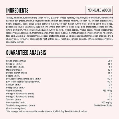 ORIJEN Amazing Grains High Protein Dry Dog Food Small Breed Recipe 4lb Bag