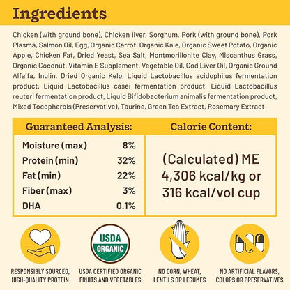 Primal Kibble in The Raw, Freeze Dried Dog Food, Puppy Recipe, Scoop & Serve, Made with Raw Protein, Whole Ingredient Nutrition, Crafted in The USA, Dry Dog Food 5.4 lb Bag