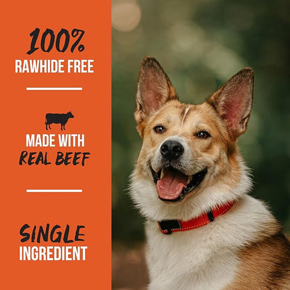 Grillerz Beef Knuckle, 1 Count, Rawhide Free, All Natural Dog Treat for All Breeds, High Protein, Long Lasting, Easy to Digest, Dog Chew for Healthy Teeth