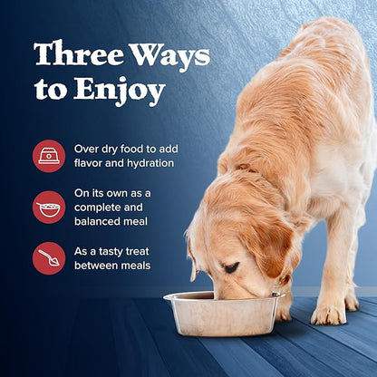 Blue Buffalo Wilderness Rocky Mountain Recipe Senior Wet Dog Food,High-Protein & Grain-Free,Made with Natural Ingredients,Red Meat Recipe,12.5-oz. Cans,(Pack of 24)