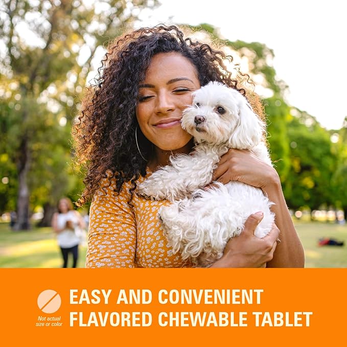 WORM X PLUS 7 Way DeWormer for Large Dogs Over 25 lbs (6 Count) + ADVECTA Flea and Tick Prevention for XL Dogs Over 55 lbs (6 Count) Bundle