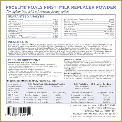 ProElite Foals First Milk Replacer Powder 22lb