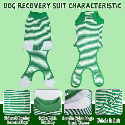 Dog Recovery Suit, After Surgery Wear for Pets Male Female, Professional Dog Onesie for Surgery for Abdominal Wounds Recovery Shirt, Substitute E-Collar & Cone Small