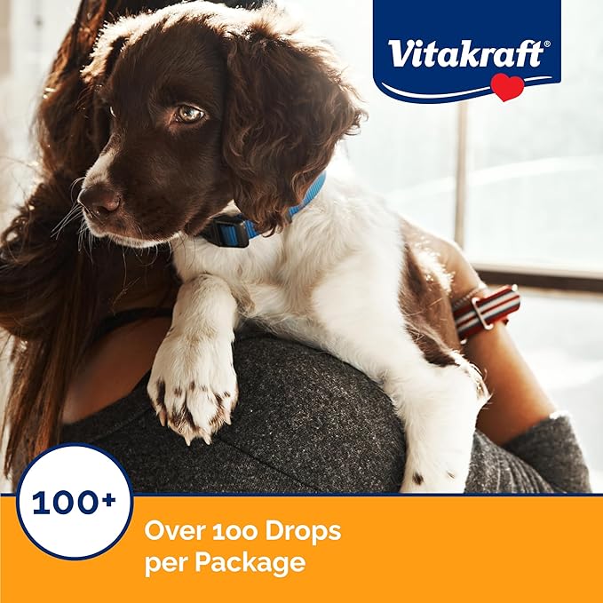 Vitakraft Drops Dog Treats - Peanut Flavor – Grain-Free Training Treats - Real Yogurt & Whey, Added Vitamins A, D3, E, B12, Riboflavin & Niacin – For All Dog Sizes & Ages – Resealable 8.8 oz Bag