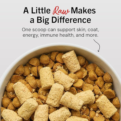 Stella & Chewy's Freeze-Dried Raw Tantalizing Turkey Meal Mixers- Dog Food Topper and Mixer - Made with 95% Cage-Free Turkey, Organs & Bone - Perfect for Picky Eaters - Grain-Free - 35 oz