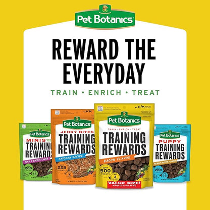 Pet Botanics 20 oz. Pouch Training Reward Soft & Chewy, Beef Flavor, with 500 Treats Per Bag, The Choice of Top Trainers