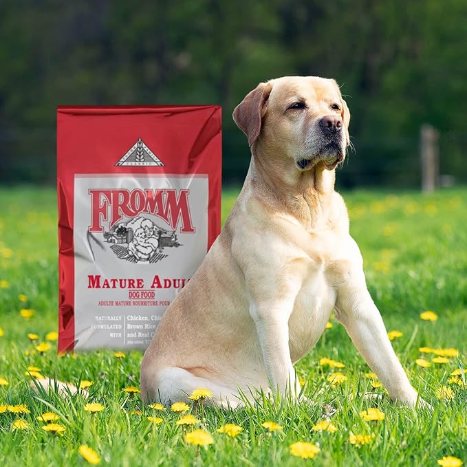 Fromm Classic Mature Adult Dog Food - Senior Dry Dog Food for Large, Medium, & Small Breeds - Chicken Recipe - 30 lb
