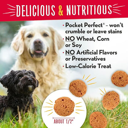 Charlee Bear Crunch Grain Free Dog Treats, Turkey, Sweet Potato and Apple, 8 Ounce Resealable Bag, Low Calorie Training Treats for Dogs, Limited Ingredient, Healthy, Crunchy Dog Snacks, Made in USA