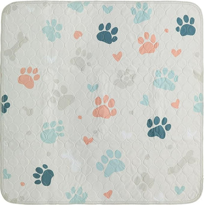 PUPIBOO Washable Pee Pads for Dogs and Cats - Super Absorbent Reusable Puppy Training Pads - 100% Waterproof, Leak-Proof & Non-Slip Whelping Pads for Pet Housebreaking