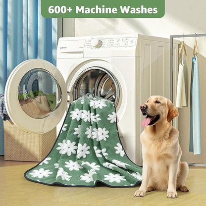 LOOBANI Extra Large Washable Puppy Pads: Non-Slip Pet Whelping Pad, Fast Absorbent Reusable Pee Pads for Dogs, Waterproof and Leakproof Dog Playpen Mat for Incontinence, Floor (72"x72",1 Pack)