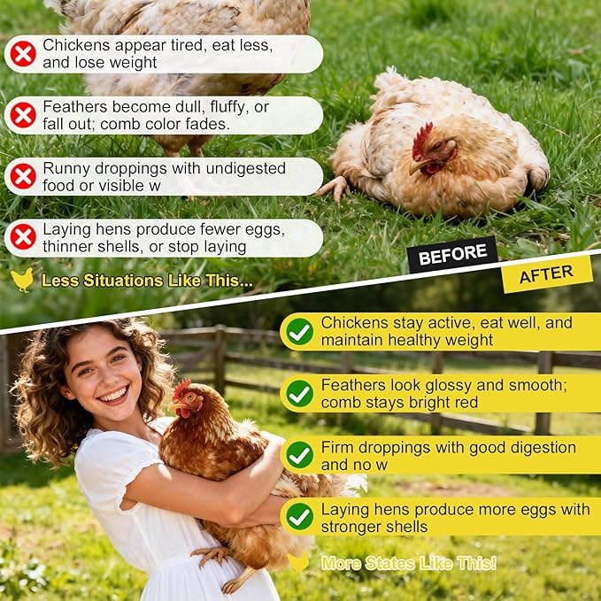 Dewormer Liquid for Chickens, 5 mL