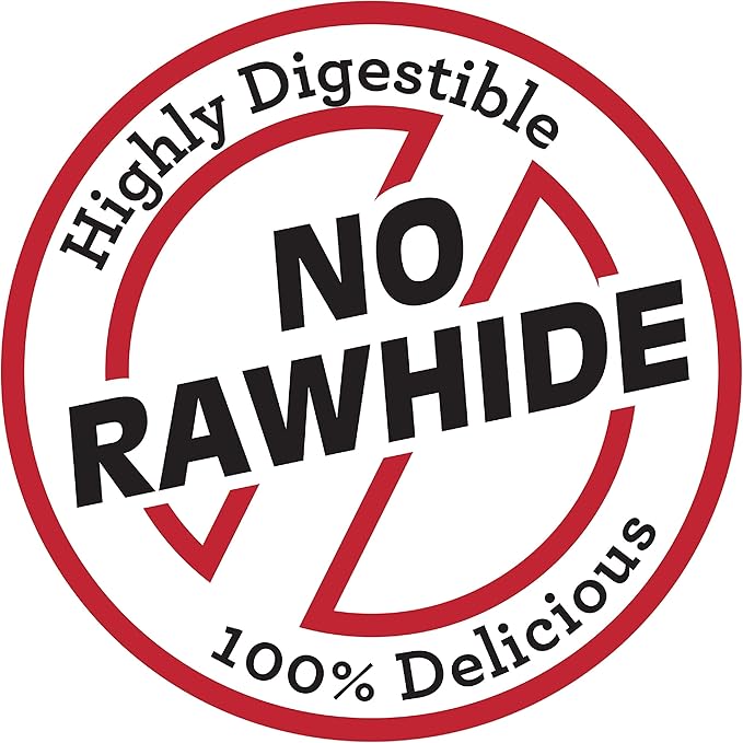 DreamBone Grill Masters Ribs, No-Rawhide Chews for Dogs, 5 Half Racks