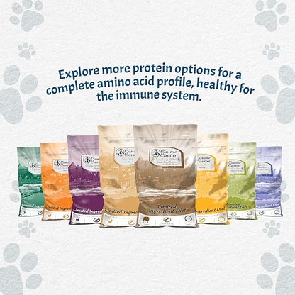 Canine Caviar - Open Sky: Duck & Teff Alkaline Dry Dog Food, Limited Ingredients, Gluten-Free, Based on Science & Research, Veterinary Alternative Diet (4.4 Pound Bag)
