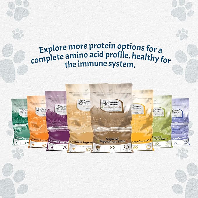 Canine Caviar - Free Spirit: Chicken & Pearl Millet Alkaline Dry Dog Food, Limited Ingredients, Gluten-Free, Based on Science & Research, Veterinary Alternative Diet (4.4 Pound Bag) (Pack of 2)
